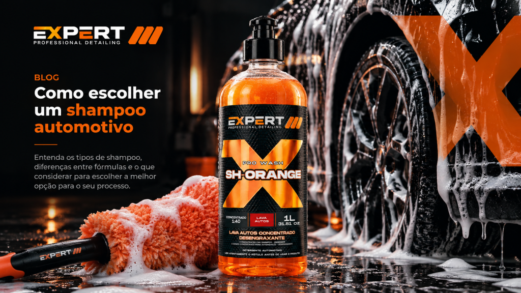 Lava autos concentrado desengraxante Expert Pro Wash SH-Orange para limpeza automotiva pesada